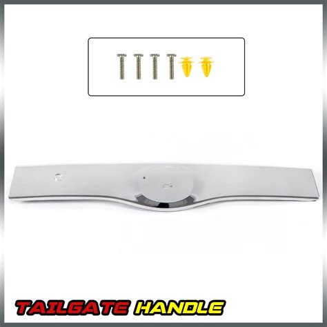 Fit For Prius Chrome Rear Tailgate Liftgate Garnish Handle