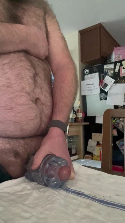 Fucking My Fleshlight Quickshot Until I Blow A Load Gay Bear Bear Porn XHamster