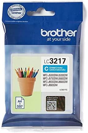 Brother Lc C Inkjet Cartridge Cyan Single Pack Standard Yield