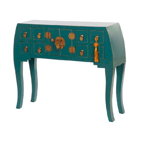 Muebles Auxiliares Consola Recibidor De Estilo Oriental Modelo Jade