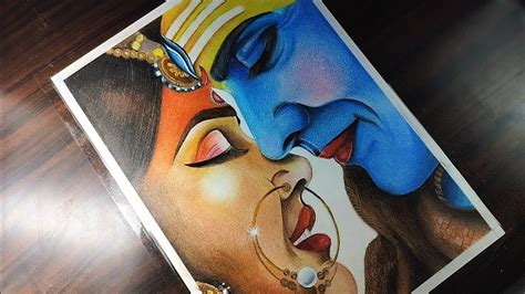 How To Draw Shiv Parvati Step By Step Tutorial With Oil Pastel