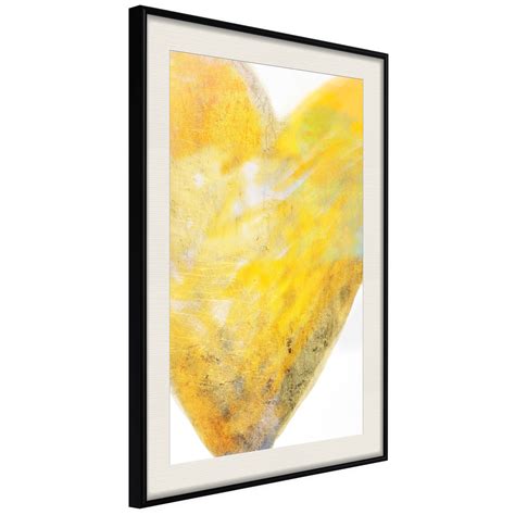 Poster Et Affiche Amber Heart 40x60 Leroy Merlin