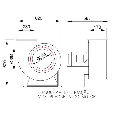 Exaustor Centrífugo CQ6 Qualitas