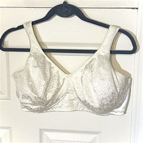 Playtex 18 Hour Comfort Wirefree Full Coverage Floral Bra 4745 Womens