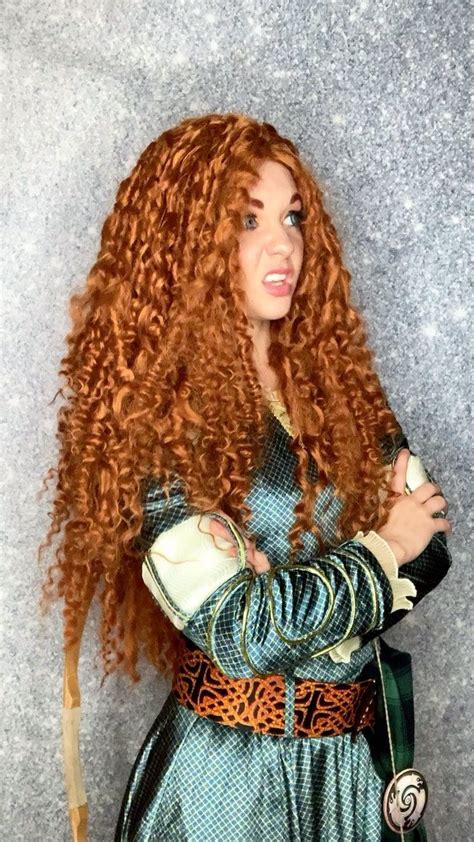 Merida Merida Cosplay Merida Face Character Party Princess Party