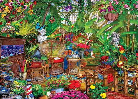 Puzzle Jardin Hideway 1 000 Pieces PuzzleMania Fr