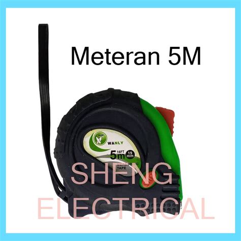 Meteran M Tukang Bangunan Roll Meter M Jaket Measuring Tape Rol