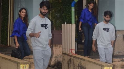 Shahid Kapoor Was Seen With Wife Mira Kapoor See Beautiful Pictures Of This Couple Kapoor