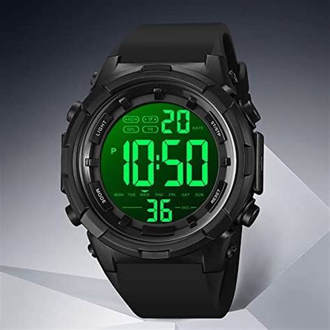 findtime Herren Digitaluhr Sport Uhren für Männer Militär Outdoor