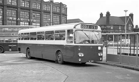 The Transport Library West Riding AEC Swift 21 JHL821E At Leeds Bus