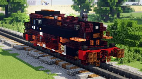 Minecraft Drg Br Class Steam Locomotive Tutorial Youtube