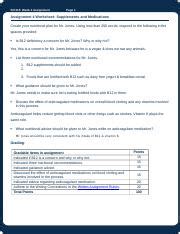 SCI115H Wk4 Assignment Worksheet Driley 10151999 Docx SCI115 Week 4