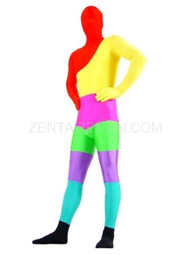 Colorful Lycra Spandex Morph Zentai Suit ZentaiZentai