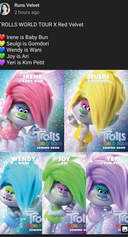 Trolls X Red Velvet Red Velvet Amino