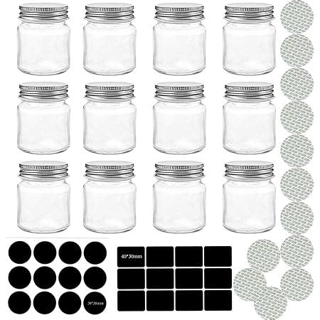 Amazon Pinnacle Mercantile Oz Glass Jars Containers Spice