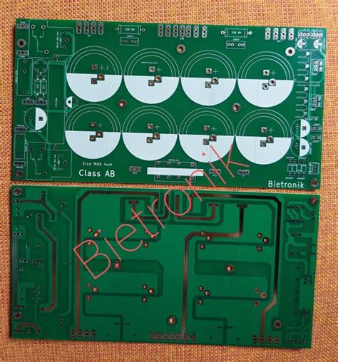 Jual Pcb Psu Elco Cm Class Ab Softstart Simetris Dauble Layer Di