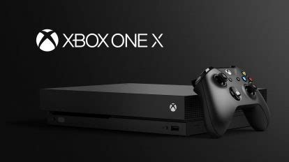 Microsoft Xbox One X. 4K HDR Gaming Coming November 7th For $499 - BWOne