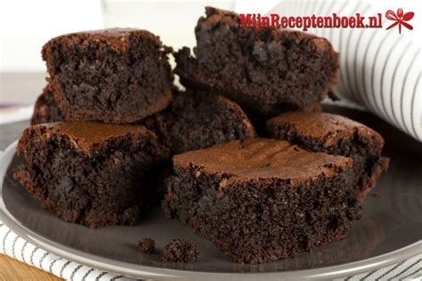 Chocolade Brownies Met Echte Stukjes Chocolade Recept