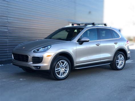 Certified Pre Owned 2017 Porsche Cayenne Platinum Edition SUV In