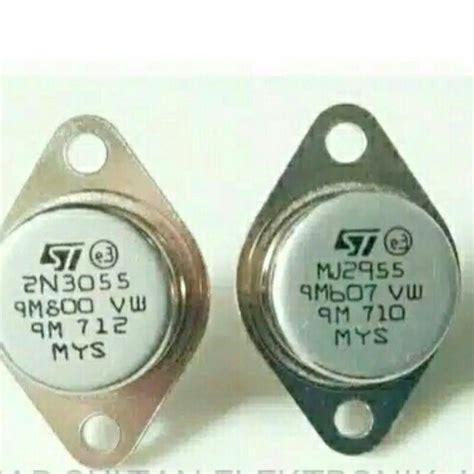 Jual Transistor Jengkol Mj29552n3055 Plus Isolator Shopee Indonesia