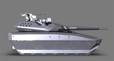 Future Stealth Tank 3D Model $59 - .lwo .obj .fbx .dxf .3ds - Free3D