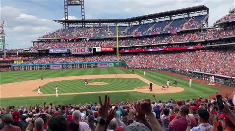 Bryce Harper 300th Career Home Run And Curtain Call August 30 2023