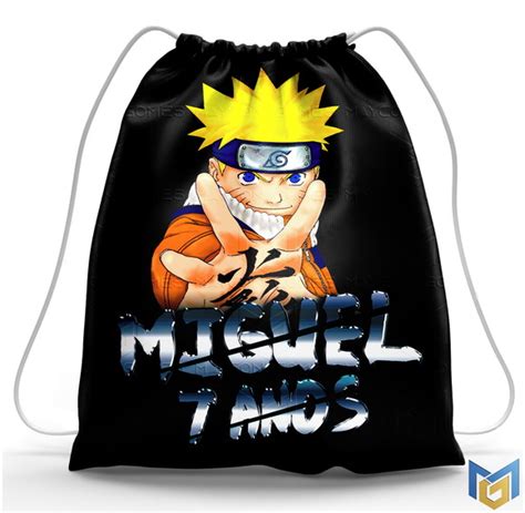 Mochila Personalizada Naruto Elo Produtos Especiais