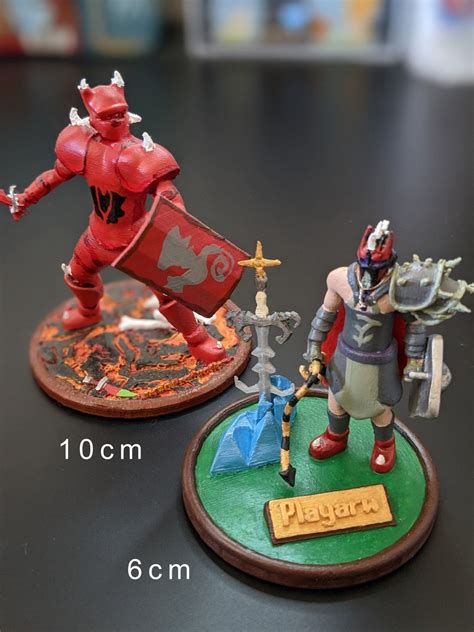 Runescape Custom Character 3d Print Rs3 Runescape 3 Osrs Etsy Israel