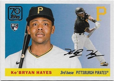 Free 2021 Topps Kebryan Hayes Rookie Card Sports Trading Cards