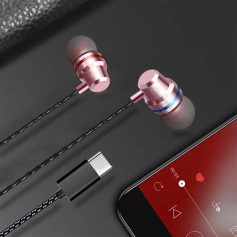 Наушники 9D usb type C, гарнитура с mi crophone, стерео наушники type-C ...