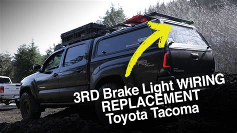 How To Wire A Third Brake Light On A Leer Canopy For Toyota Tacoma