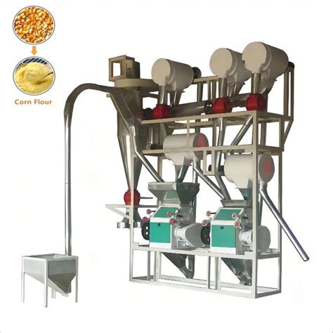 Africa Market Complete Automatic Maize Corn Grits Maize Milling Mill