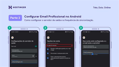 Como Configurar Email No Android Passo A Passo Pr Tico