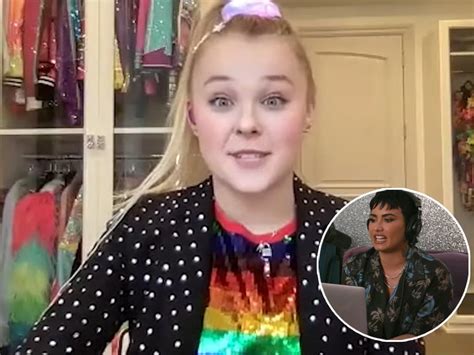 JoJo Siwa Opens Up To Demi Lovato About Her Gay Awakenings