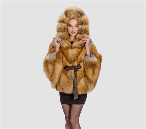 Long Fox Fur Vest 100 Real Fur Coats And Accessories