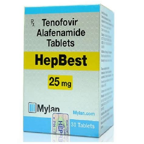 Hepbest Tenofovir Alafenamide Mg Tablets At Bottle Anti Hiv