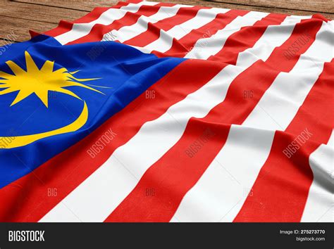 Flag Malaysia On Image And Photo Free Trial Bigstock