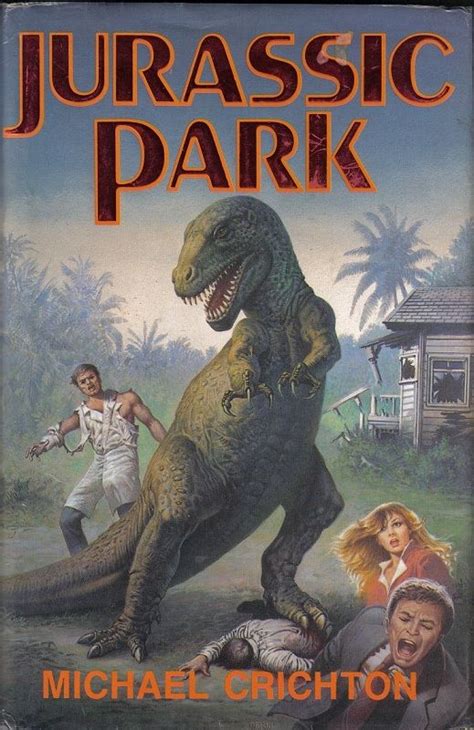 1991 Euroclub Edition Cover Art For The Novel Rjurassicpark