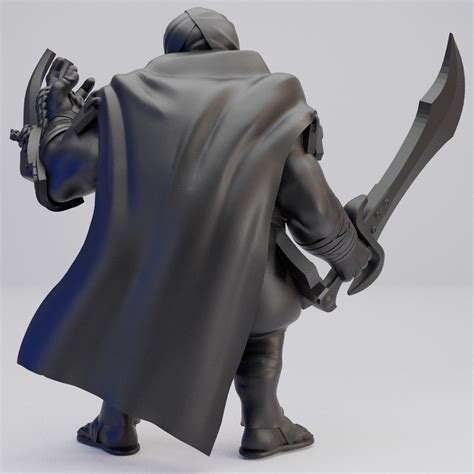 Hot Goblin 砂漠の盗賊隊長 ミニチュア ホットゴブリン シミターと鉤爪