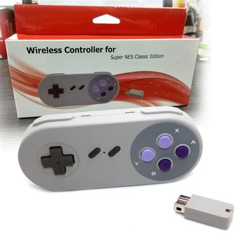 Wireless Controller for Super NES Classic Edition Game Controller Game ...