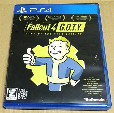 フォールアウト4 Fallout4ゲームオブザイヤー Ps4 メルカリ