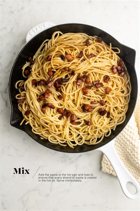 Pasta with Pancetta recipe with step-by-step photos | Eat, Little Bird