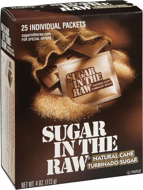 Sugar In The Raw Natural Cane Turbinado Sugar 500 Packets