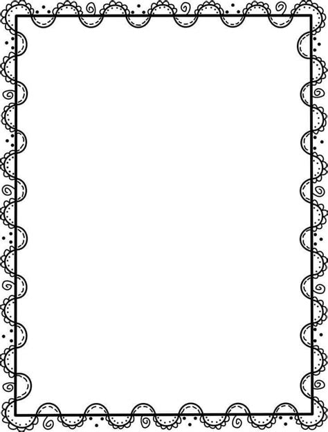 black  white border frame  size cikgu share design facebook