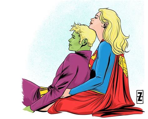 Supergirl And Brainiac 5 On Twitter Legion Of Superheroes Supergirl Dc Comics Art