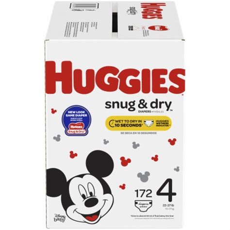 Huggies Snug & Dry Size 4 Diapers, 172 count - Kroger