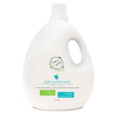 Detergente Para Ropa De Bebé Pure And Sure