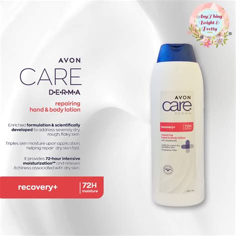 Avon Care Recovery And Strengthening Derma Hand Body Lotion