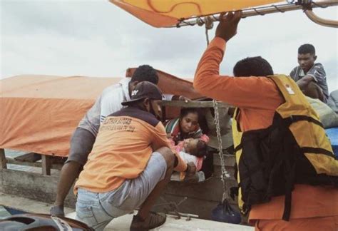 Kapal Mati Mesin 15 Penumpang Terombang Ambing Di Laut Kujabe Ambon