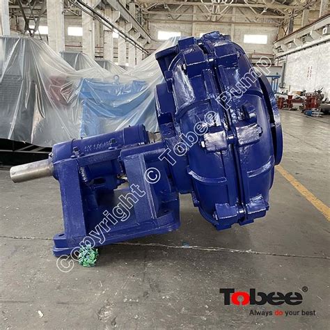 Tobee Electric Single Stage Horizontal Centrifugal Iron Slurry Pump